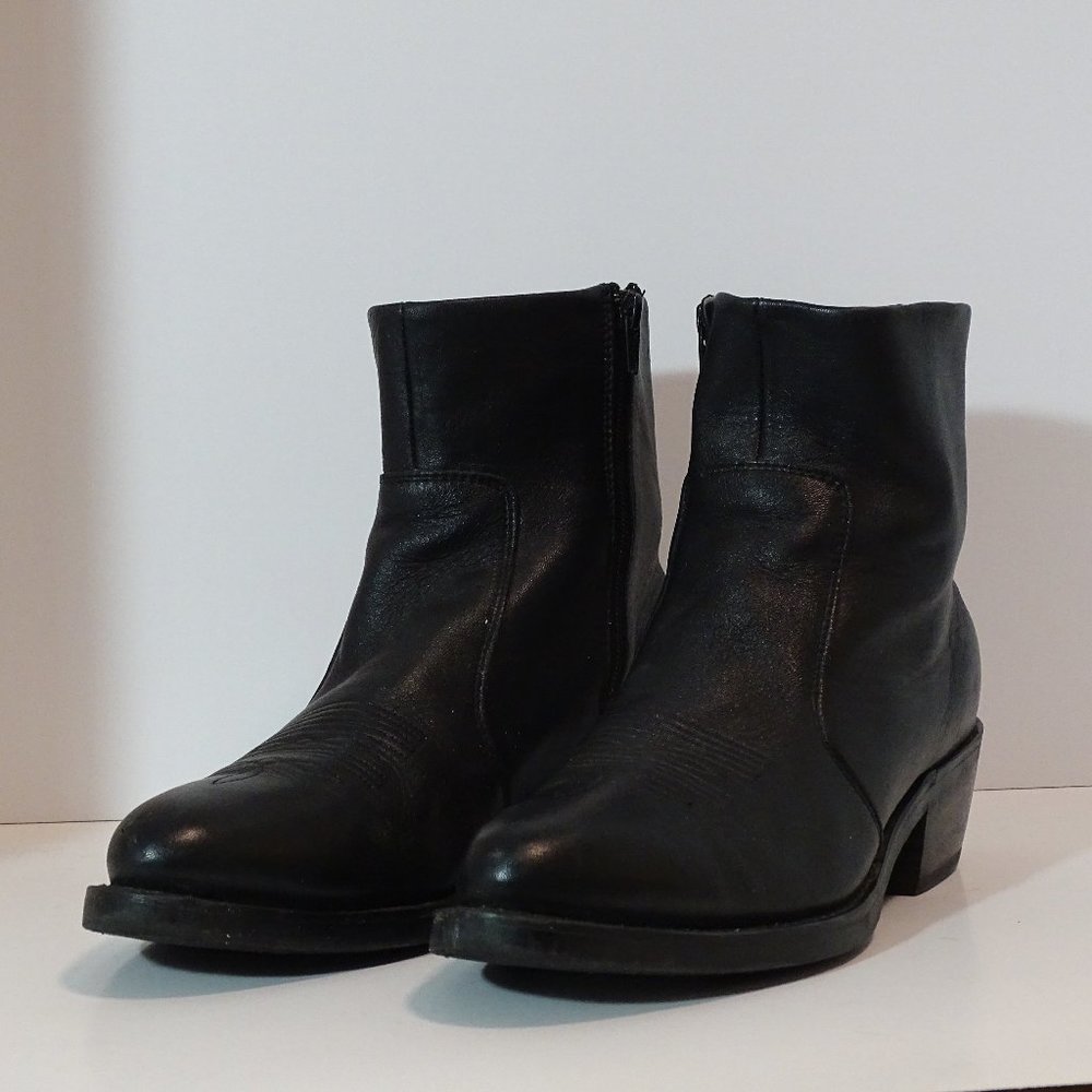 DURANGO ZIP UP SIDE LOW PROFILE COWBOY BOOTS